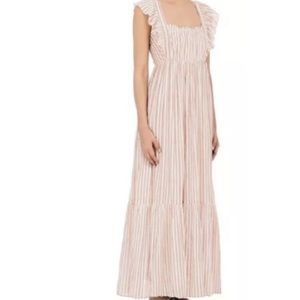Ulla johnson stripe maxi dress